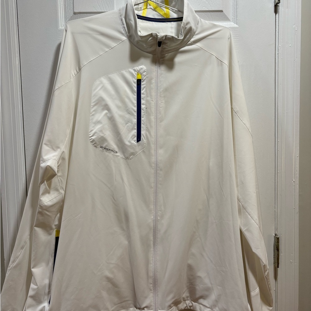 ZERO RESTRICTION Size 3XT Mens Full Zip Jacket Golf Performance Lightweight